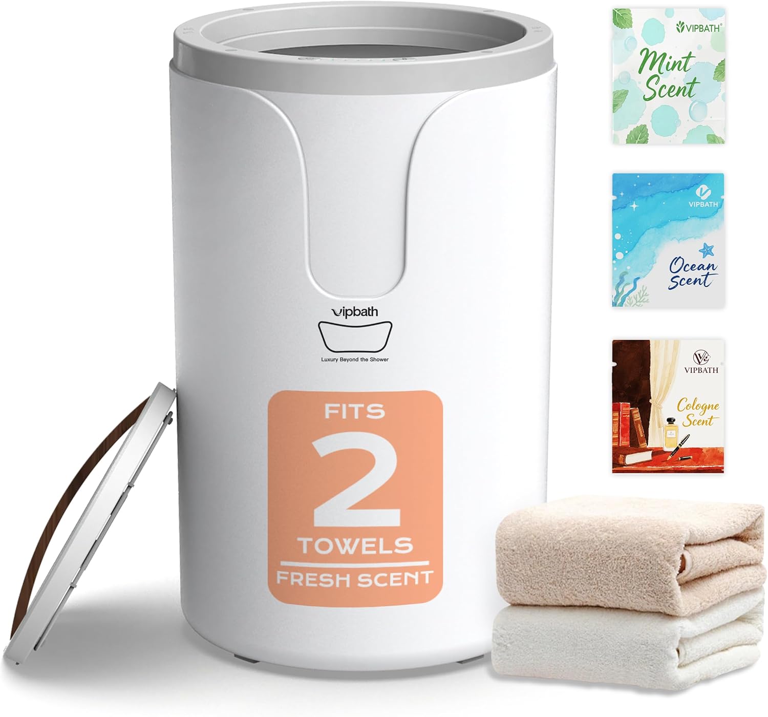 20L Towel Warmer Bucket with Dual Heat and Spa Comfort Features