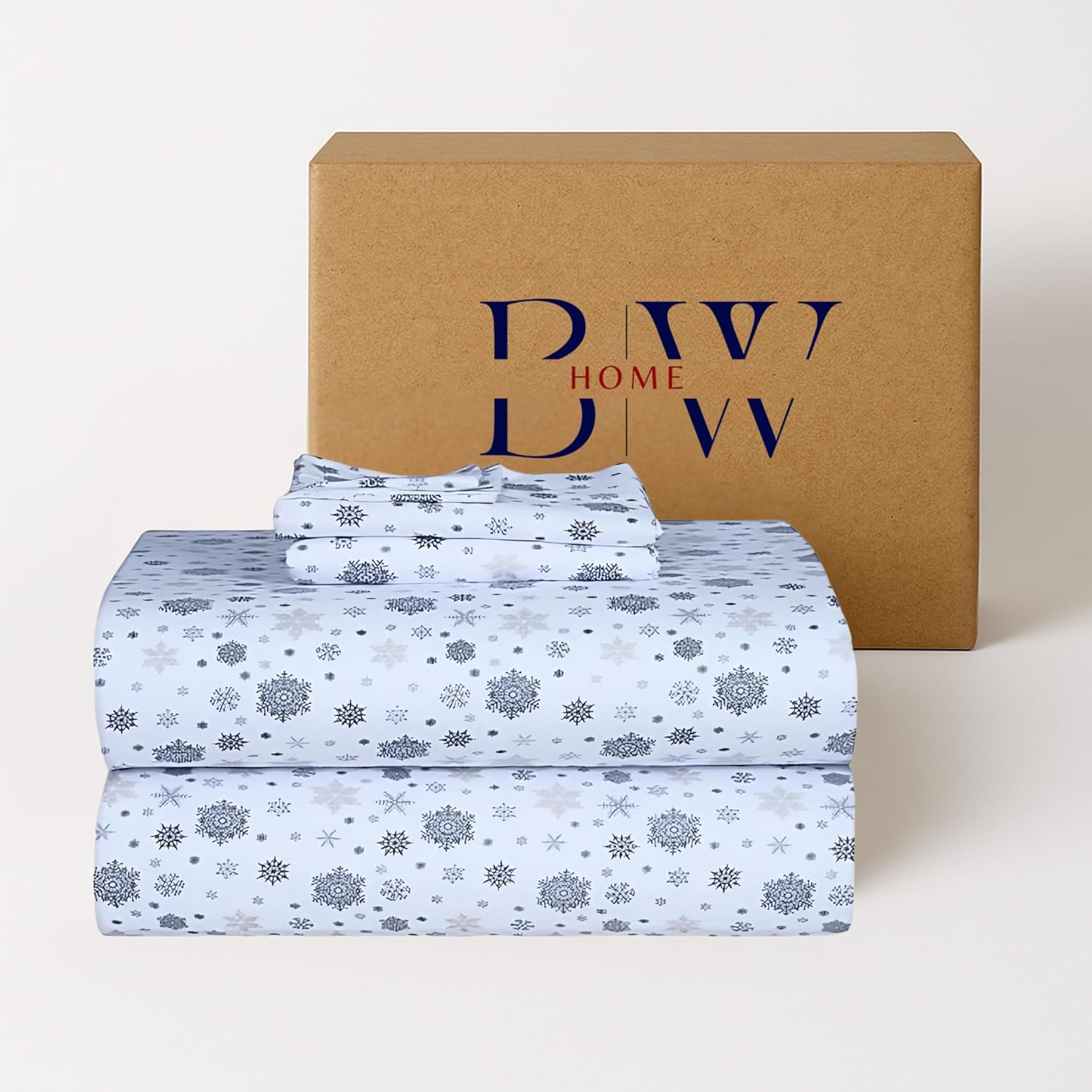 Briarwood Home Printed Flannel Sheet Set for Cozy Comfort