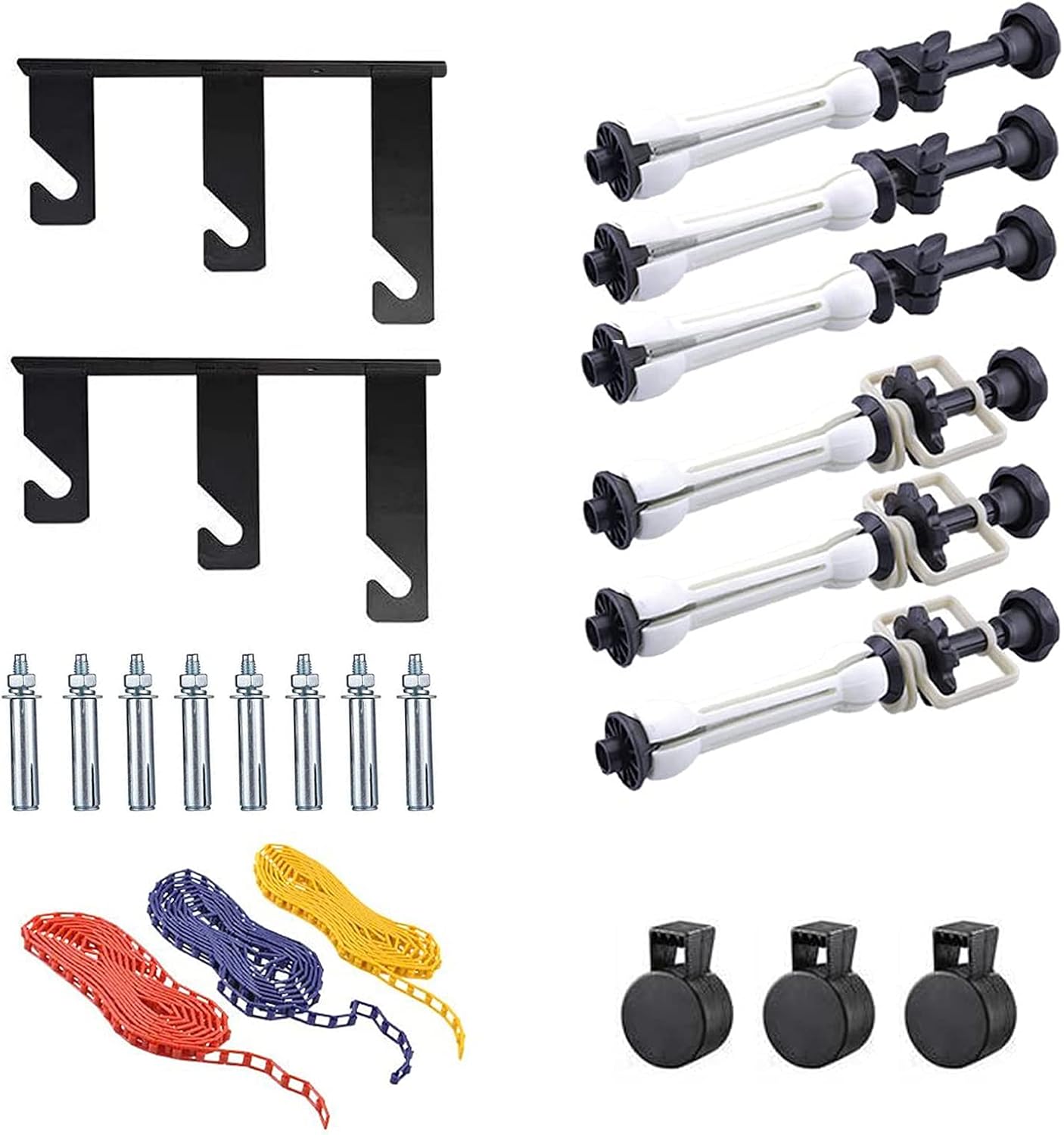 Photography Backdrop Wall Mount System for Home Studio Setup