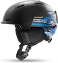 Ski Snowboard Helmet for Adults Youth - Ventilated, Goggles Compatible