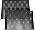 AxcessAbles 1U Vented 12in Deep Server Rack Shelf - Sturdy 2-Pack