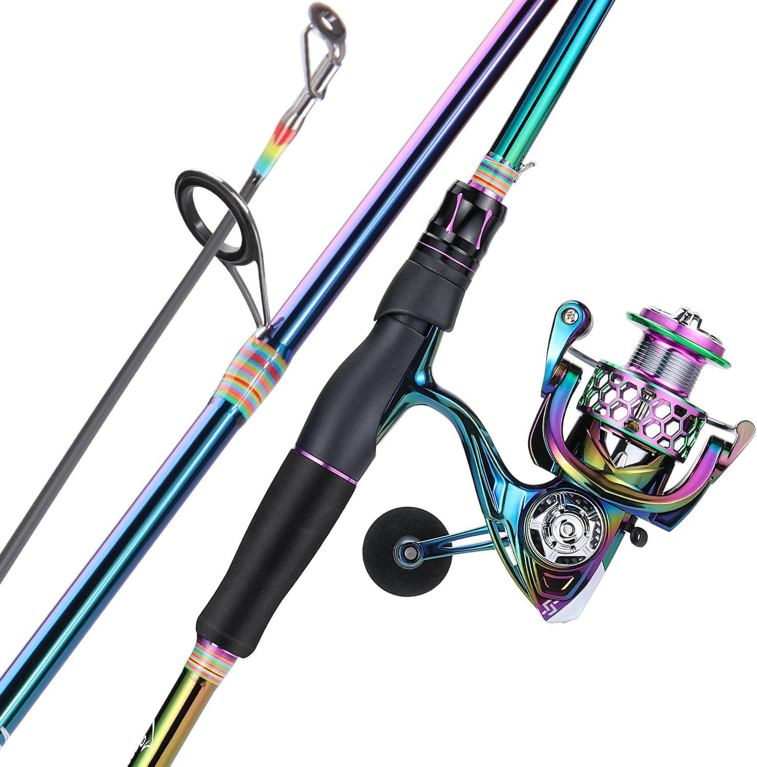 Sougayilang Portable Spinning Rod Combo - Powerful Gear for Any Water!