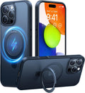 TORRAS Ostand for iPhone 16 Pro Max Case - Magnetic Kickstand & Ring