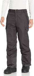 SkiGear Mens Snow Sports Cargo Pants - Warm, Waterproof Performance