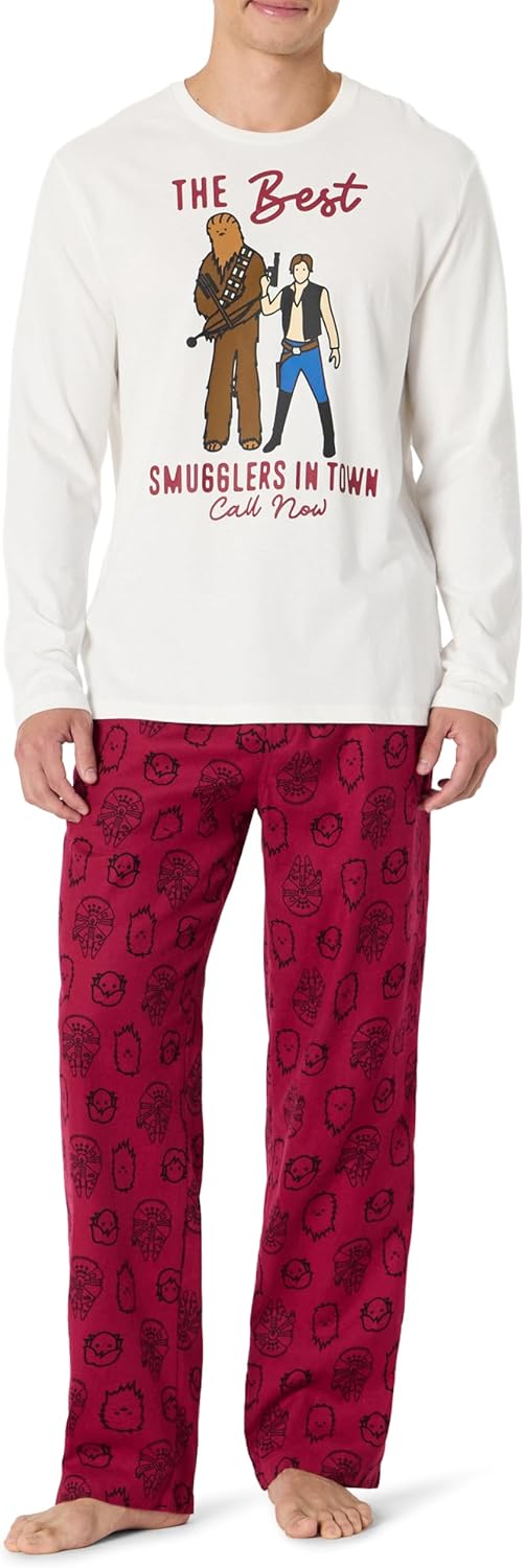 Disney Marvel Star Wars Men's Flannel Pajama Sleep Sets Review