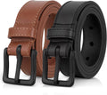 Metal Free Hypoallergenic Leather TSA Belt - Airport Friendly