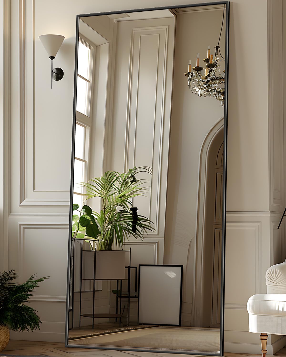 Antok Full Length Mirror 71in x 28in Stylish Floor Mirror