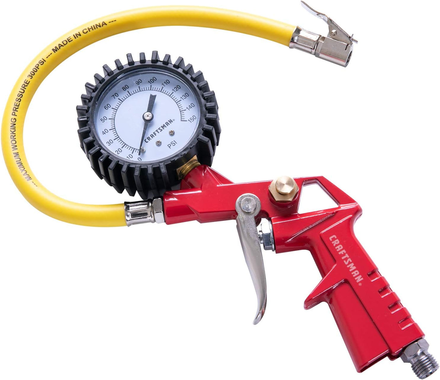 CRAFTSMAN Inflator Gun: 3-in-1 Multi-Function Gauge