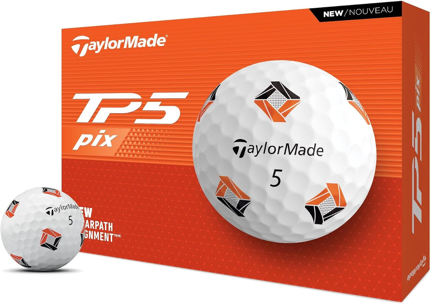 TaylorMade Golf TP5 Golf Balls for Enhanced Performance