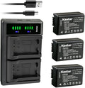 Kastar 3-Pack DMW-BMB9 Battery and LTD2 USB Charger - Reliable Power