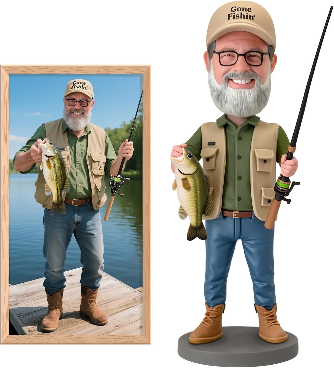 Custom Bobbleheads Personalized Handmade Unique Gifts for Him