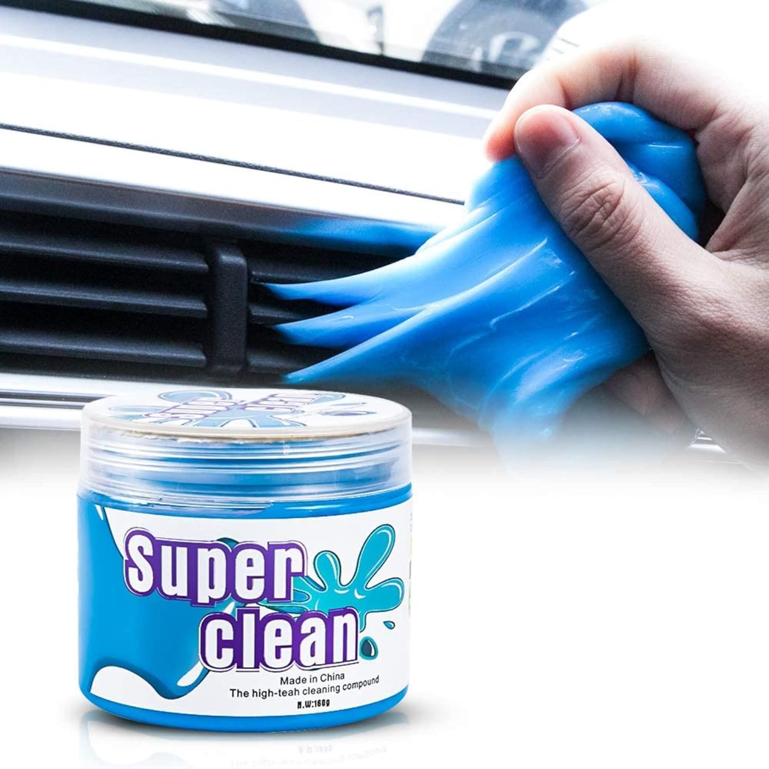 Universal Dust Cleaner Gel - Multi-Surface Detailing Magic (Blue)