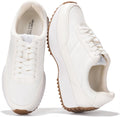 Project Cloud Womens Sneakers - Memory Foam White Fashion Trainers