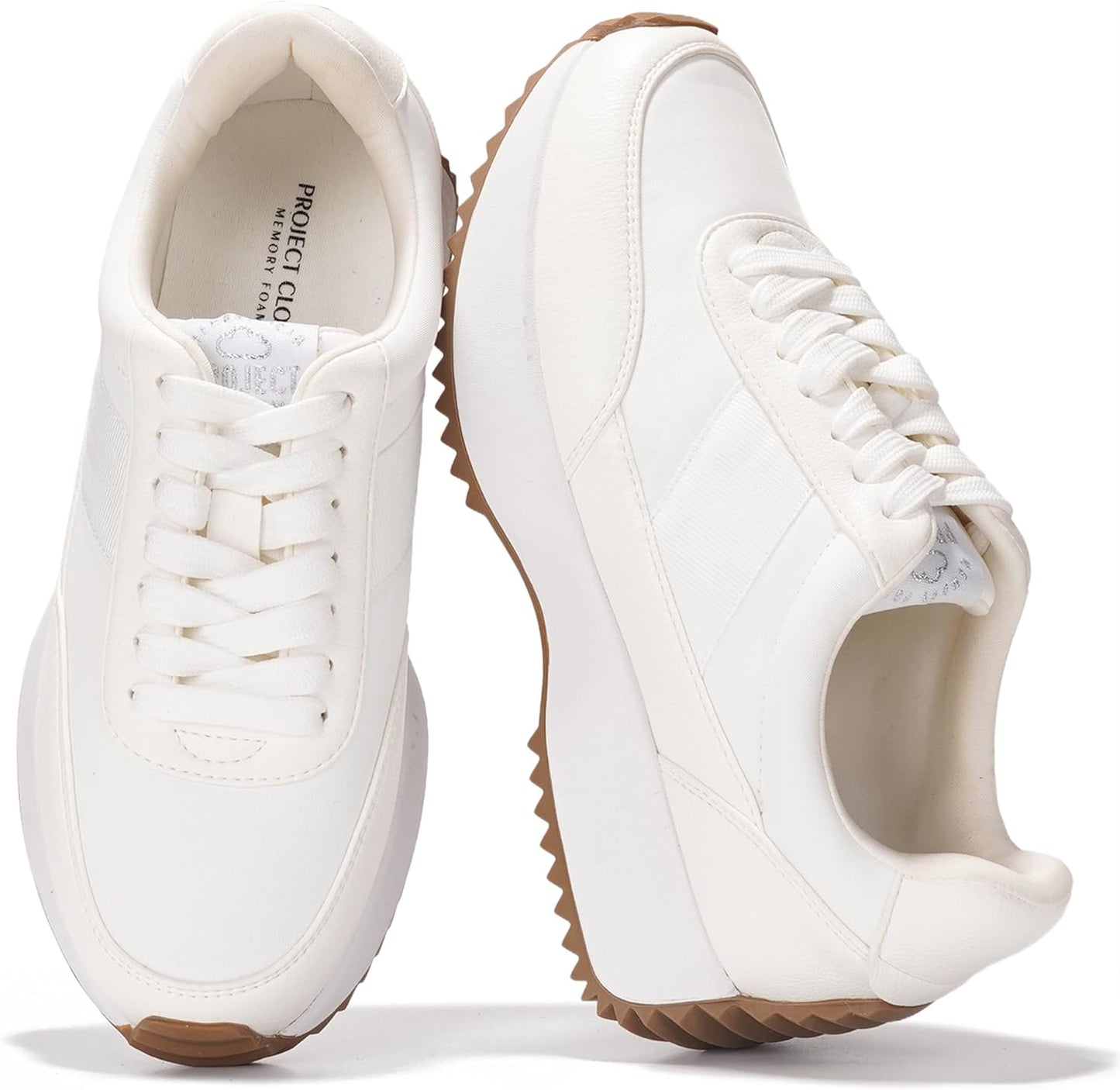 Project Cloud Womens Sneakers with Memory Foam and Non-Slip Sole