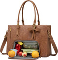 LOVEVOOK Insulated Laptop Lunch Tote Bag for Women on the Go
