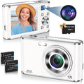 Digital Camera UHD 4K Vlogging Camera with Dual Front and Rear Cameras