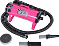 ECC K9 II Dog Blow Dryer, Pink - High Velocity Grooming Power