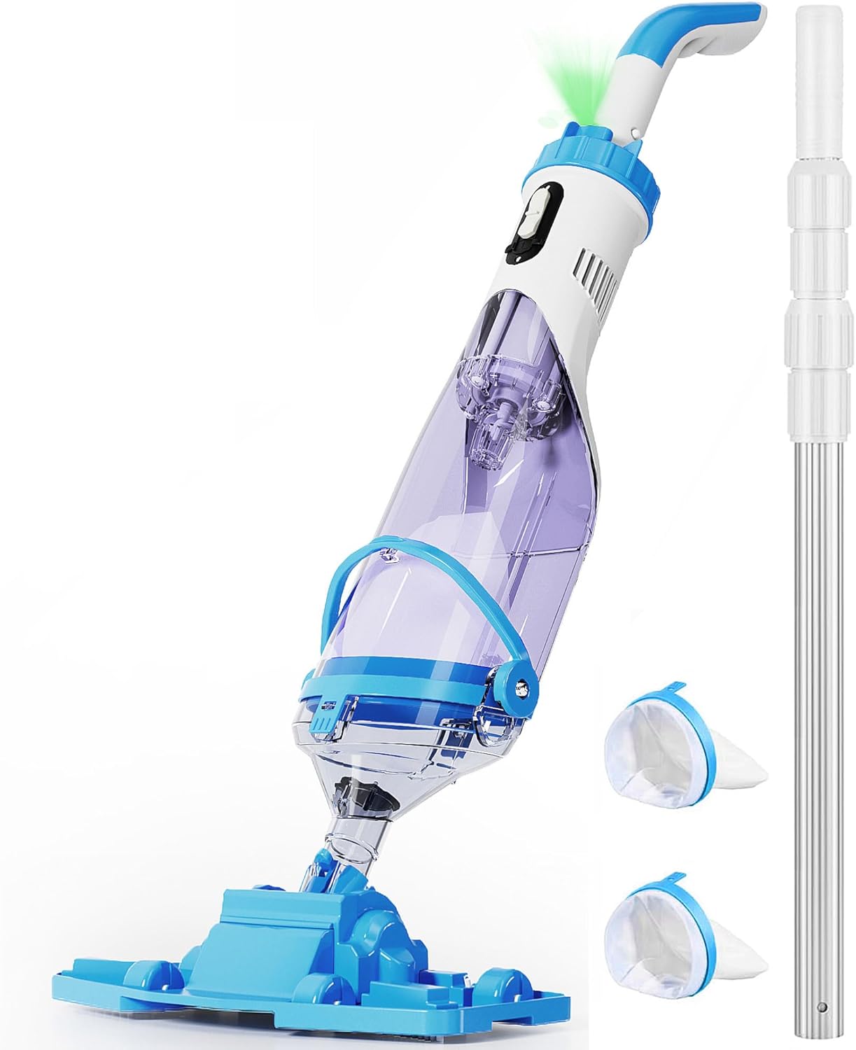 Cordless Pool Vacuum for Above Ground & Inground Pools - LANCHEZ