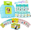 Toddler Talking Flash Cards for 1-6 Year Olds - Montessori Speech Toy