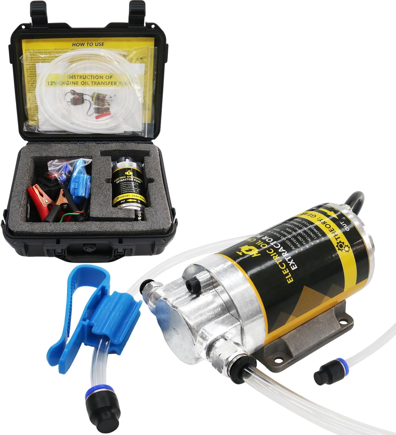 MILADO 12V 100W Electric Oil Change Extractor Pump Set Review