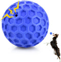Indestructible Squeaky Dog Ball - Durable Chew Toy for Large Breeds