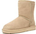 DREAM PAIRS Women's Shorty Mid Calf Winter Snow Boots - Warm, Slip-On