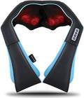 Shiatsu Back Shoulder and Neck Massager with Heat - Deep 4D Kneading