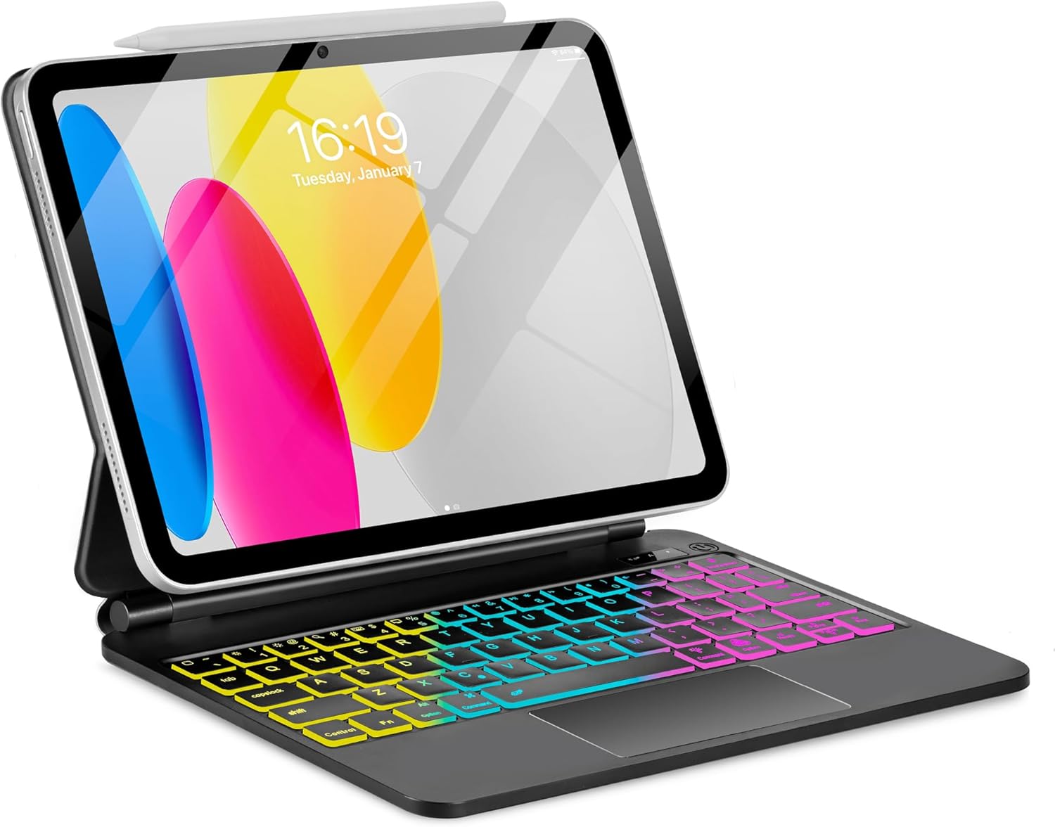 Magic Keyboard Case for iPad A16 11th/10th Gen with Trackpad
