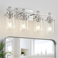 Brushed Nickel Bathroom Lighting Fixtures by Aixialin
