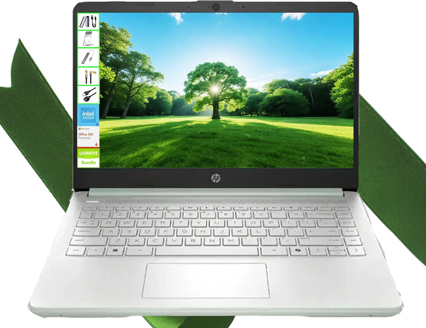 HP Laptop with 14 inch HD Display and 1TB Cloud Storage Bundle