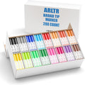 Washable Markers Bulk Pack 224 Markers in 16 Vibrant Colors