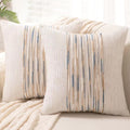 Boho Throw Pillow Covers 18x18 Set of 2 for Stylish Decor