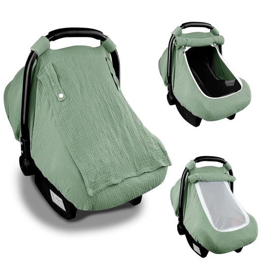 Summer Baby Car Seat Cover - Breathable & Lightweight