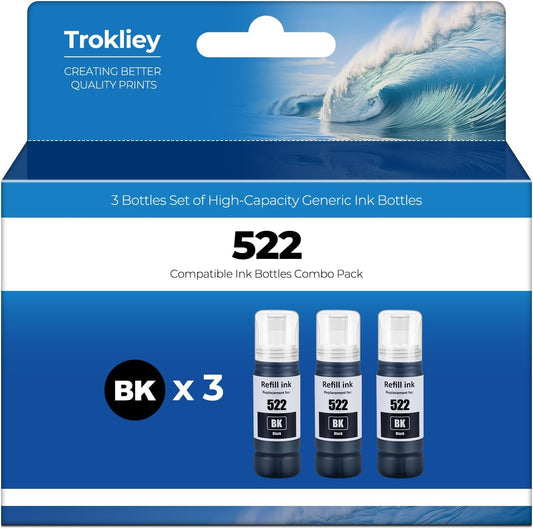 High-Quality Black Ink for Epson Printers