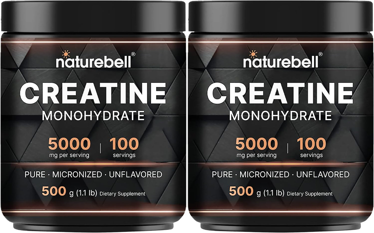 NatureBell Creatine Monohydrate Powder for Muscle Support