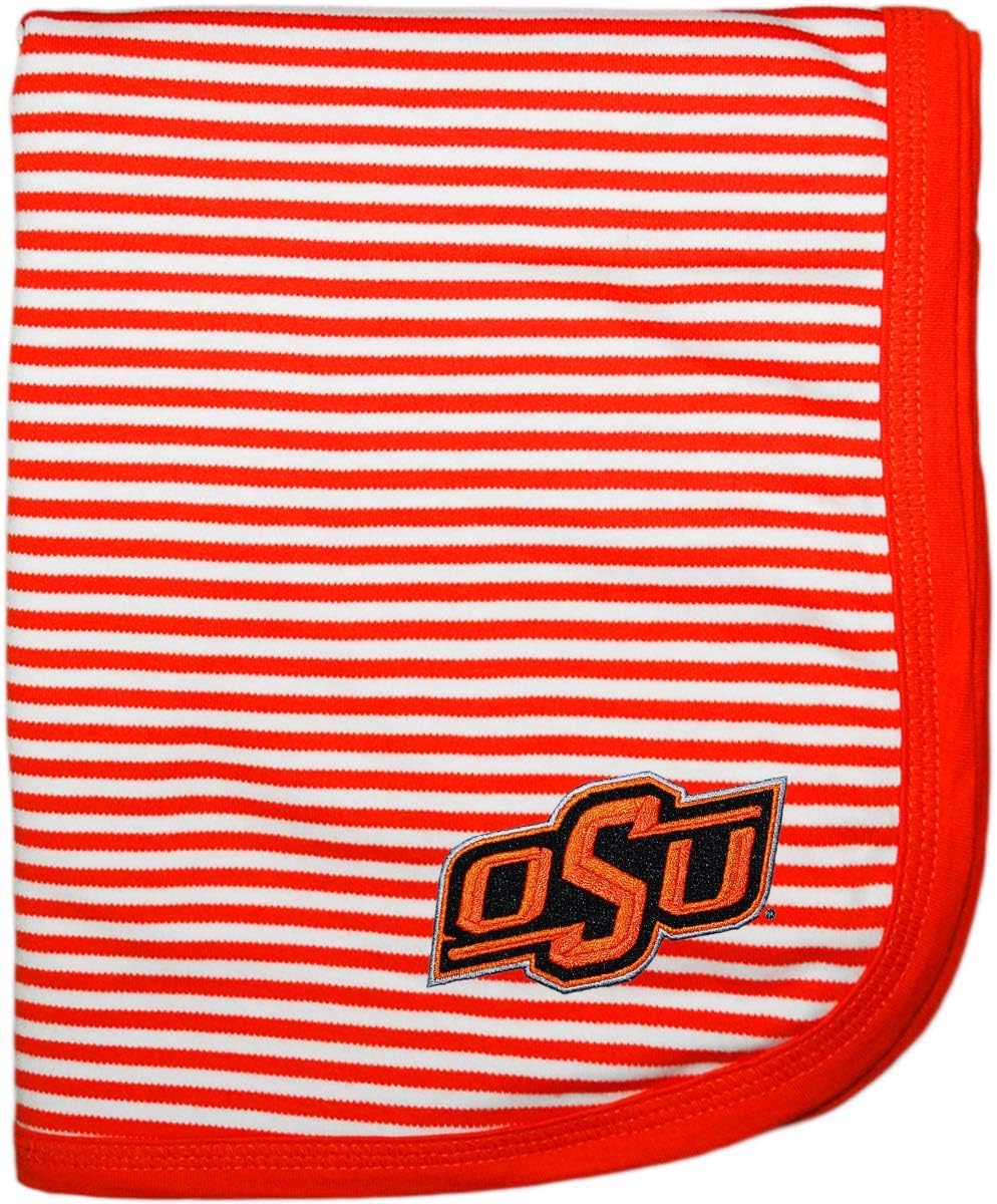 Oklahoma State University OSU Striped Baby and Toddler Blanket