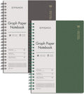 Graph Paper Spiral Notebook B5 2-Pack - Thick 100gsm Grid Paper
