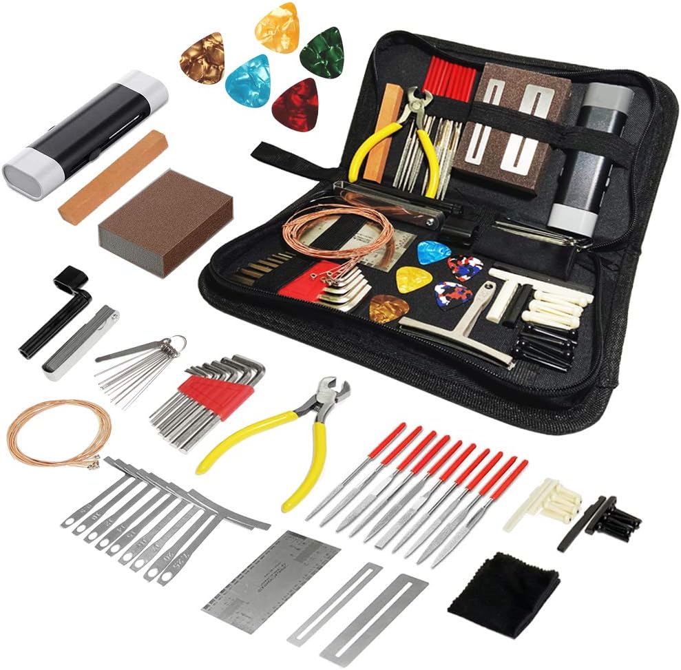 72PCS Guitar Tool Kit - Ultimate Repair & Maintenance Solution