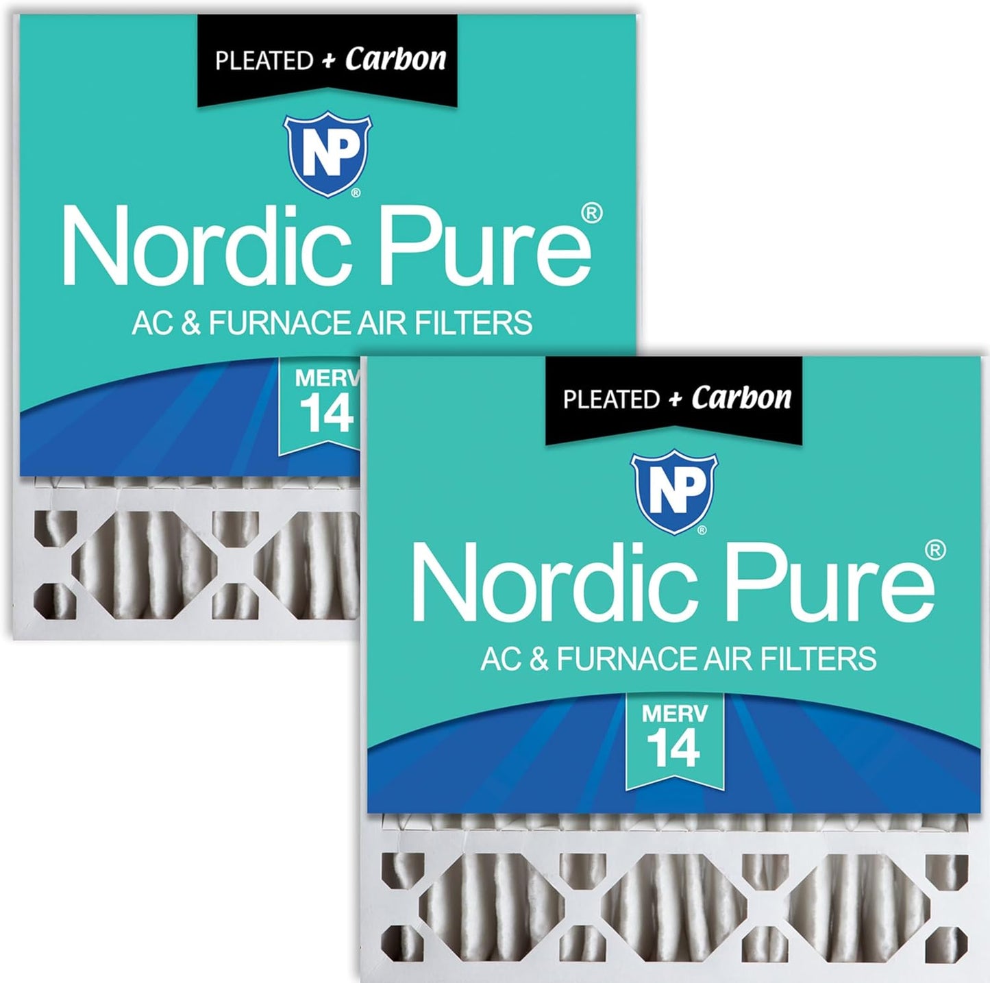 Nordic Pure 20x20x5 Honeywell Replacement Filters for Clean Air