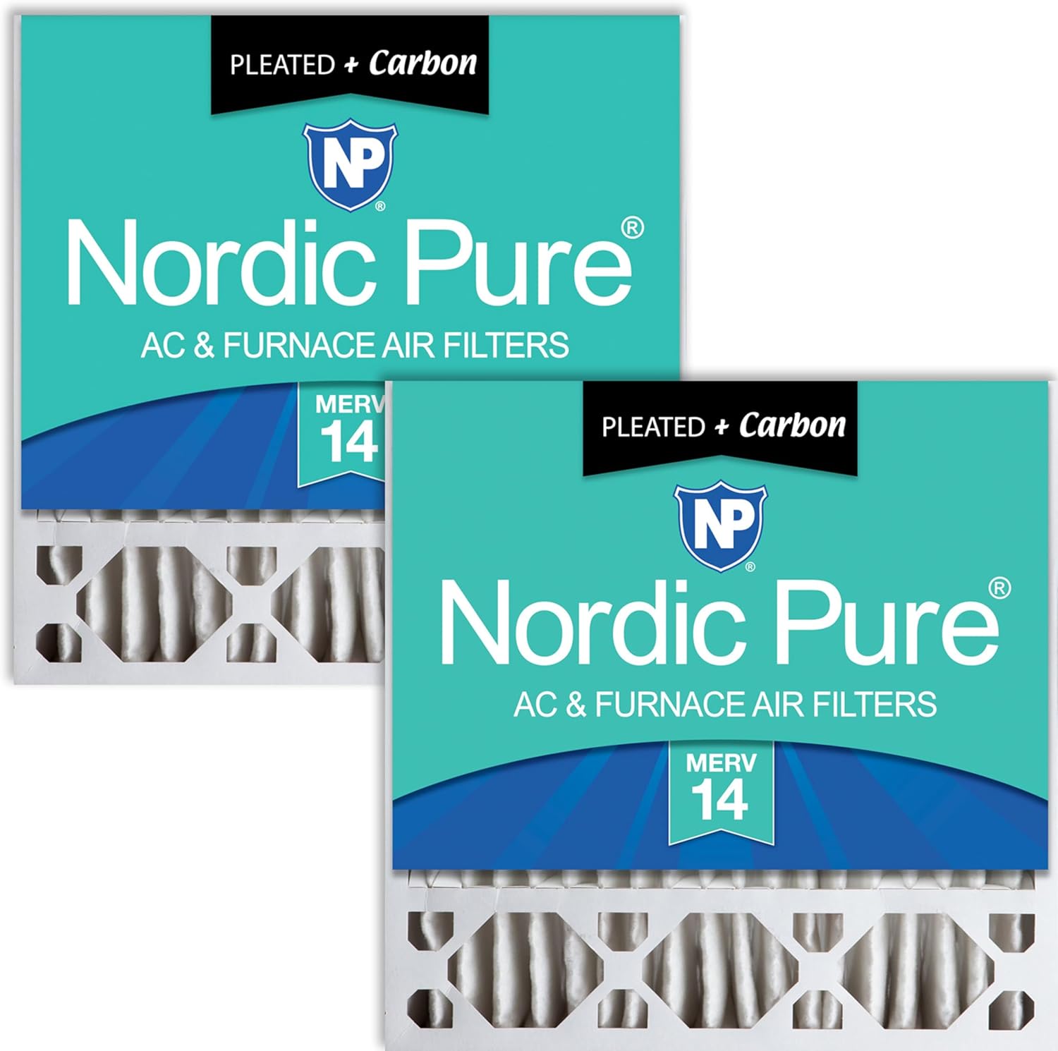 Nordic Pure 20x20x5 Honeywell Replacement Filters for Clean Air