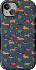 Casely iPhone 15 Case Dashing Doxies - Bold Protective Design