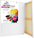 PHOENIX 18x24 Inch Canvas Pack of 2 for Painting Projects