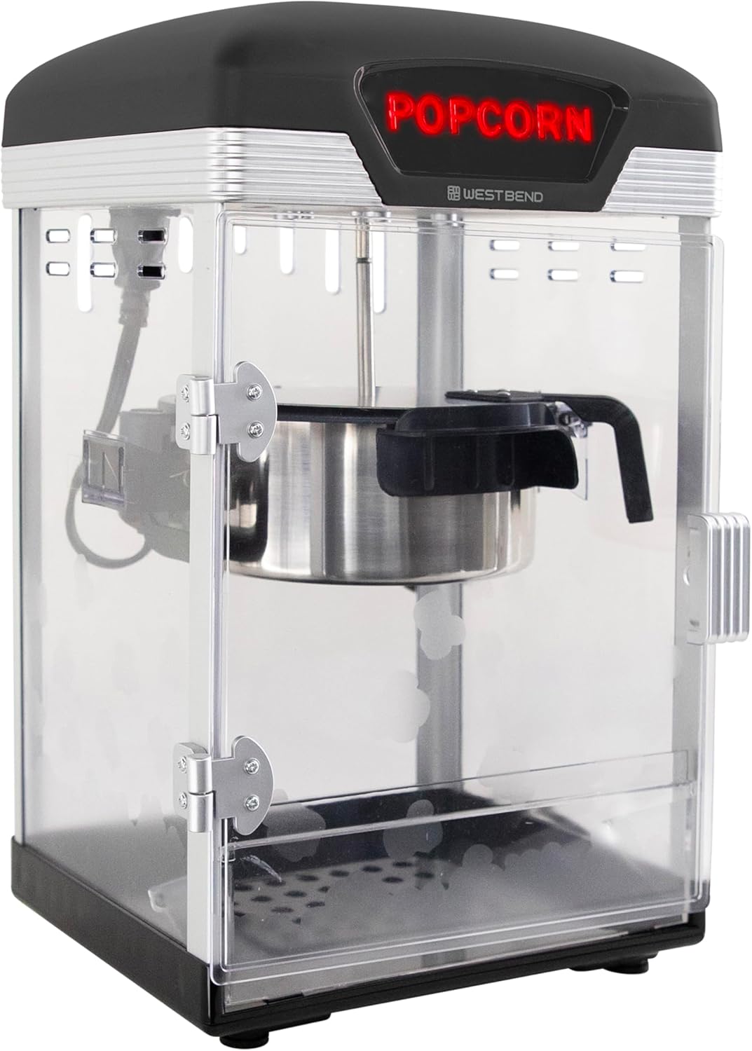 West Bend Movie Theater Popcorn Maker, Nonstick Kettle, Scoop