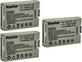 Kastar 3-Pack BP-110 Camera Battery Pack - Longer Run Time