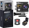 AKASO Brave 4 4K30fps Action Camera - Stable 4K Underwater Cam