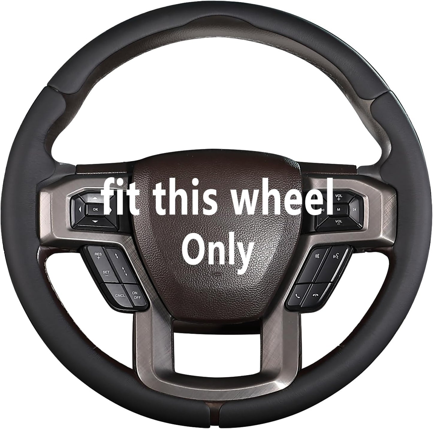 Steering Wheel Cover for Ford F150 2015-2021 - Custom Fit