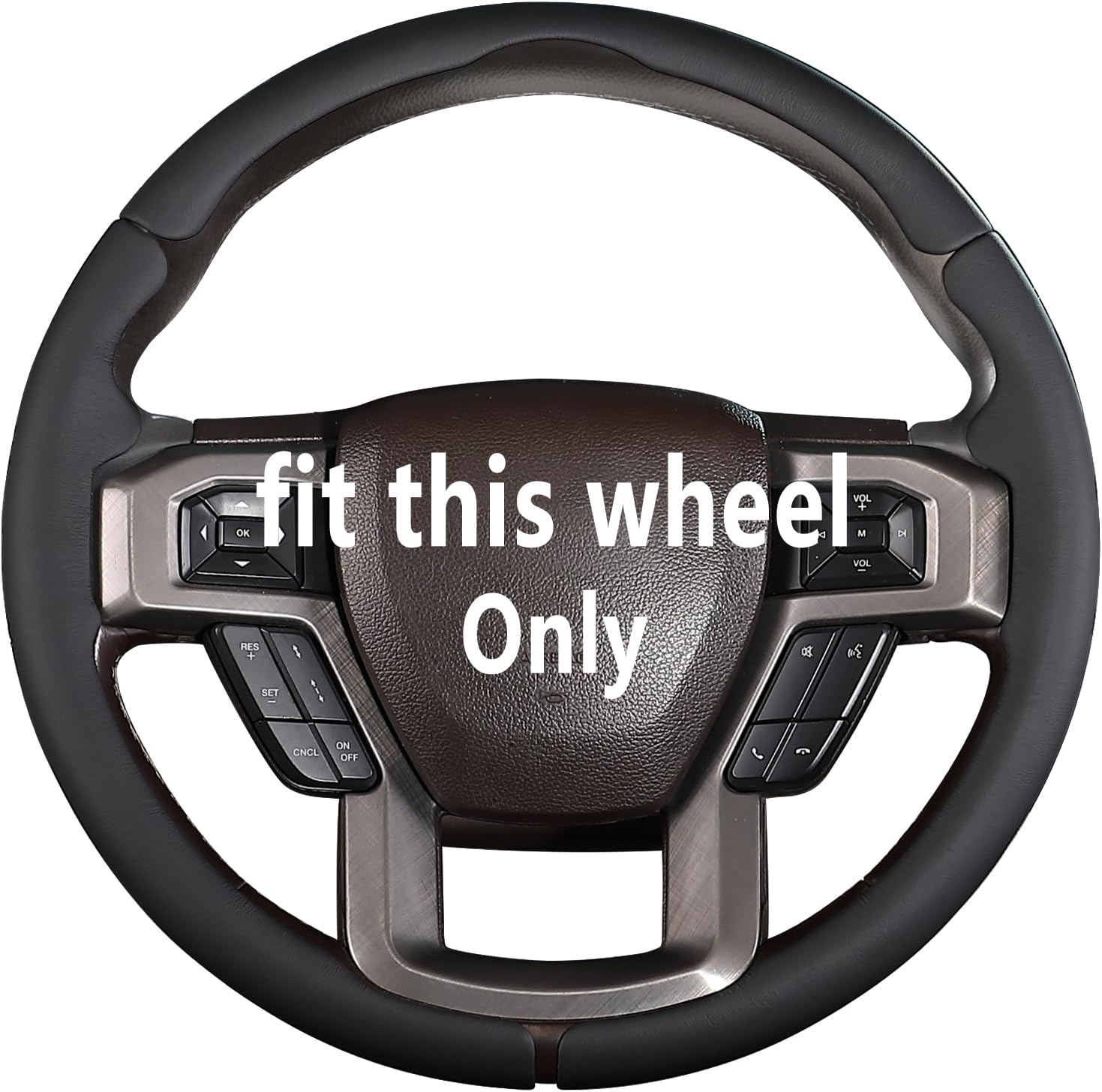 Steering Wheel Cover for Ford F150 2015-2021 - Custom Fit