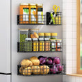 Ofiray-home Magnetic Fridge Shelf Set for Ultimate Kitchen Storage