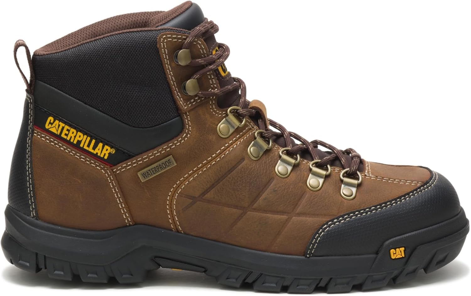 CAT mens Threshold Waterproof Soft Toe Boots for Men