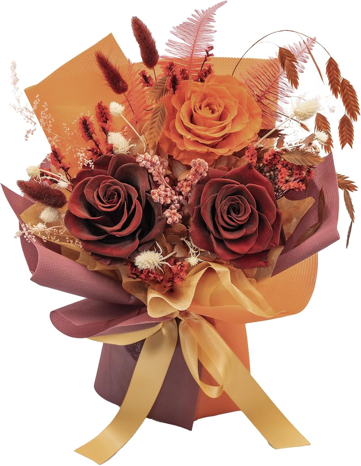 HUACHIPLUS Natural Eternal Flowers Gift for Every Occasion
